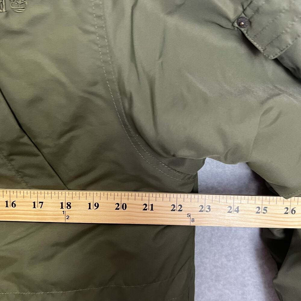 Timberland Jacket Coat‎ Womens Size XL Green READ - Picture 5 of 11